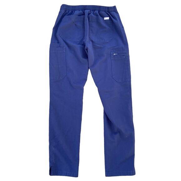 FIGS Yola Skinny Scrub Pants Technical Collection Navy Blue Size XS - Picture 3 of 10